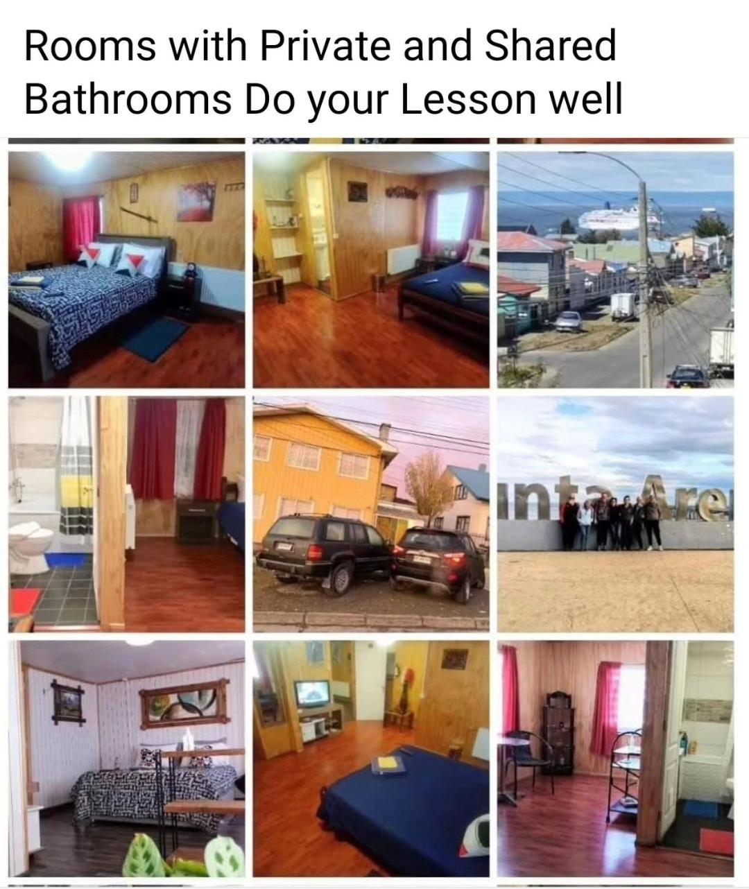 פואנטה ארנס Hostal Host Patagonia מראה חיצוני תמונה
